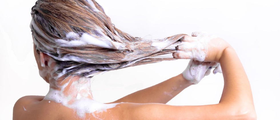 Как красить волосы мылом