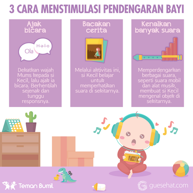 아기의 청력을 자극하는 방법 - GueSehat.com