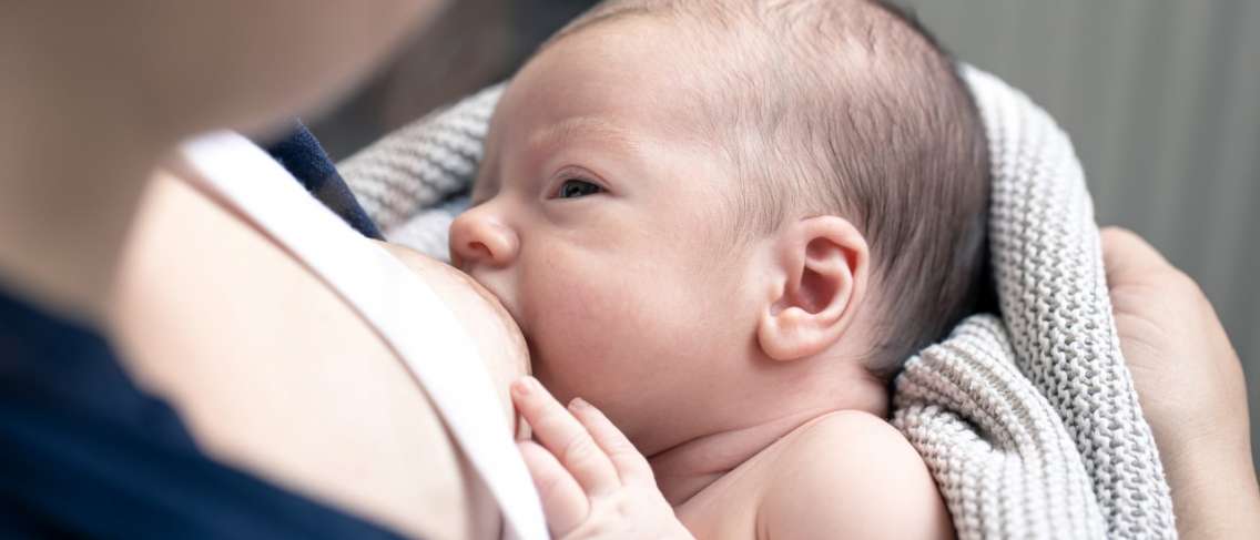 Hintermilch, fettreiche Muttermilch reich an Vorteilen für das Wachstum des Babys